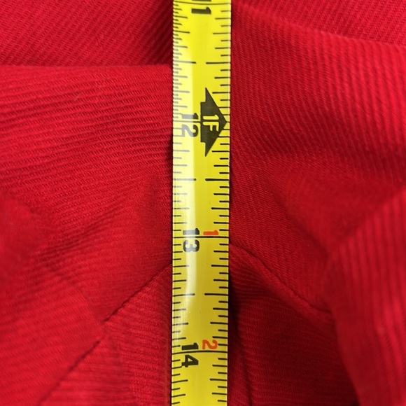 See You Soon Super Cute Red Paper Bag Shorts - Picture 7 of 9